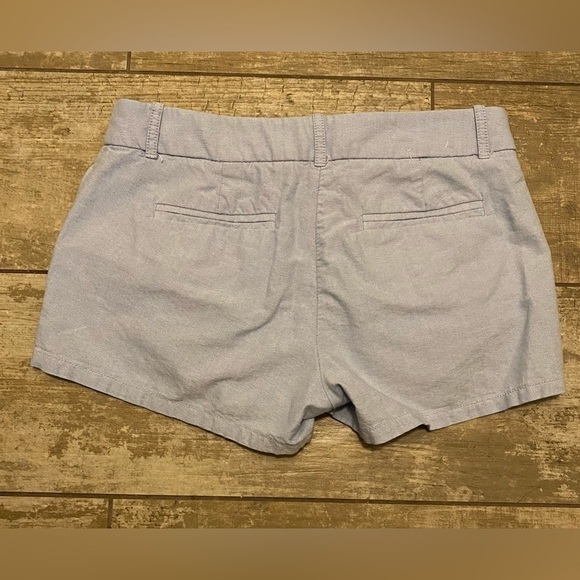 J. Crew Factory blue Oxford shorts - Picture 5 of 9